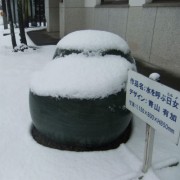 雪の日女